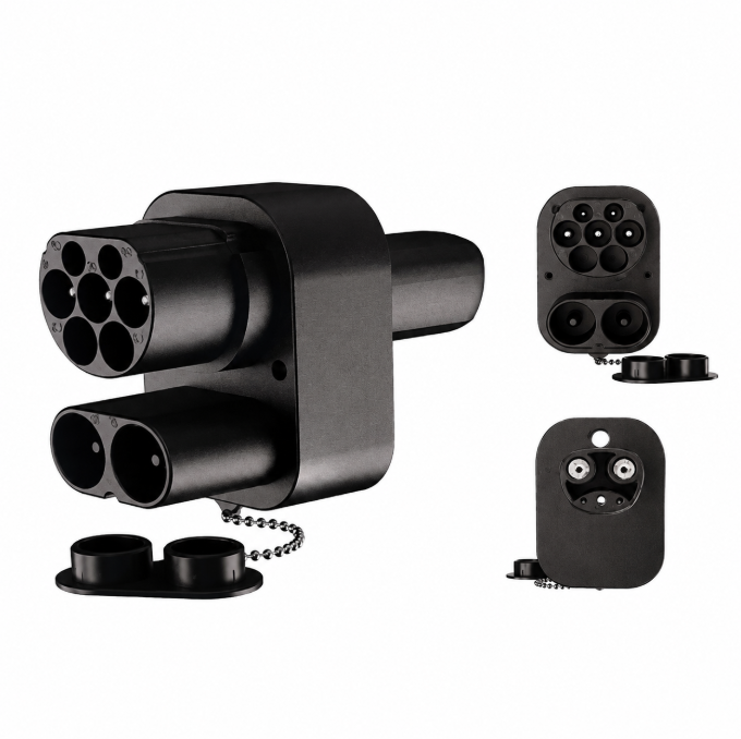 CCS2-NACS DC+AC Adapter product view