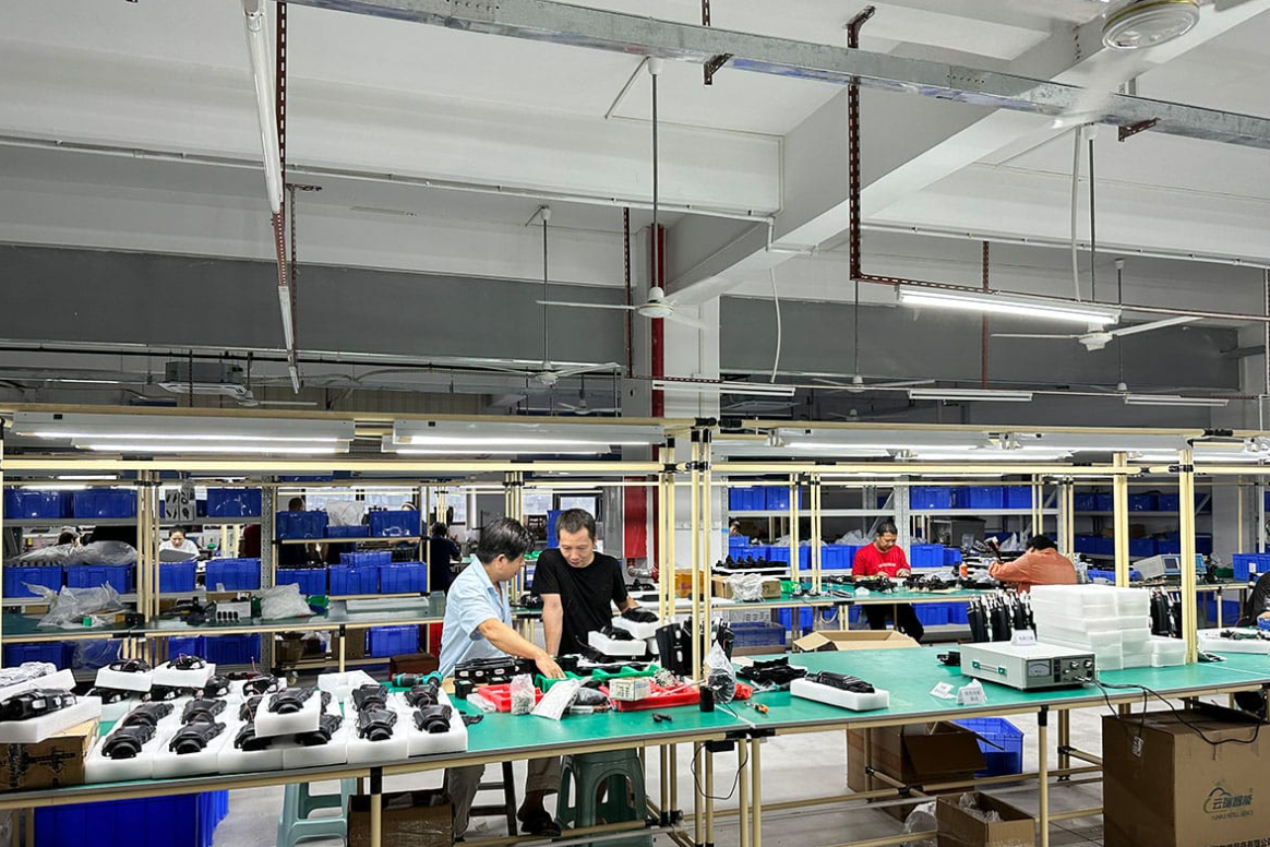Southwind EV charger assembly line